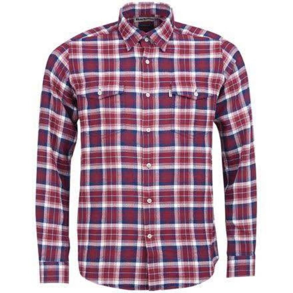 Barbour Men’s Long-Sleeve Shirt - Large Size